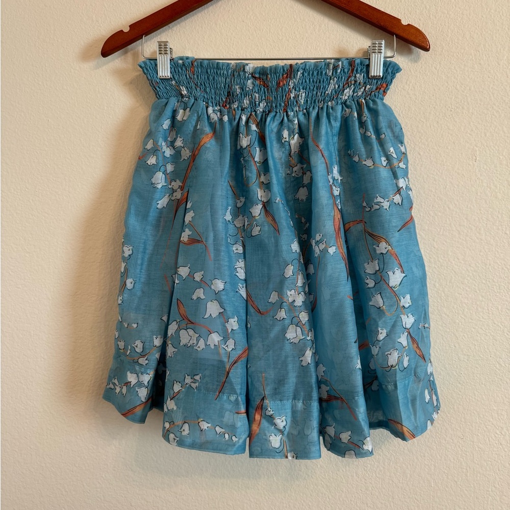 Buru Flora Print Mini Skirt
